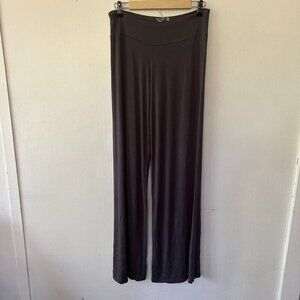 City Lights Lounge Pants Womens Medium Grey Cozy Comfy Pull On Athleisure